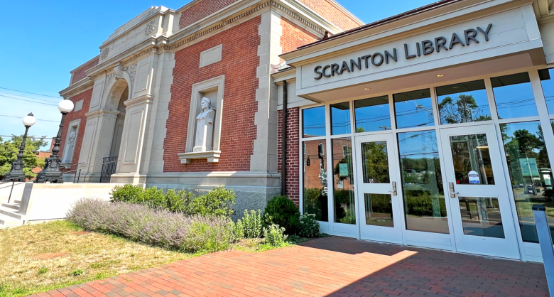 Ec Scranton Library Logo