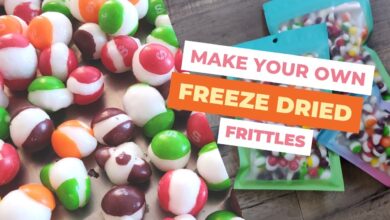 how to make freeze dried candy