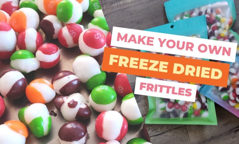 how to make freeze dried candy